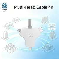 Câble multi-têtes 4K pour la vidéoconférence Webex Cisco