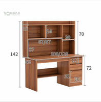 Ailichen Bureau Boekenkast Een Tafel Eenvoudig Thuis Computer Bureau Student Slaapkamer Eenvoudige Schrijfcomputer Bureau