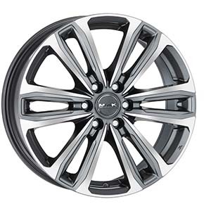 MAK ปืน SAFARI6 F7570AF6QM50M4โลหะ-กระจกเสร็จสิ้น7.5J17 6X130 CB84 1ล้ออัลลอยสำหรับรถกระบะ SUV 7.5J17 Et50 6X130 CB84 1 - Product Image 1