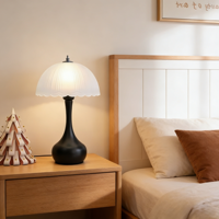 Lampe de table LED tactile moderne et simple pour salon, lampe de chevet design pour chambre à coucher, lampe de bureau, lampe de table pour mariage