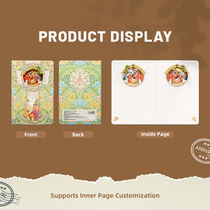 Cuaderno de Escultura de Papel <span class=keywords><strong>3D</strong></span> Más Vendido, Cosido con Hilo, Tapa Dura, Cubierta de PVC, Impresión UV, Artículos de Regalo Novedosos, Festival, Hogar, Oficina - Product Image 6