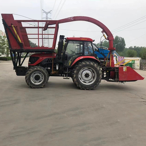 China Best Selling Mini Combine Reaper <b>Harvester</b> Rice <b>Harvester</b> Prices <b>Harvester</b> With Mini Tractor for Sale Paddy Harvesting - Product Image 6