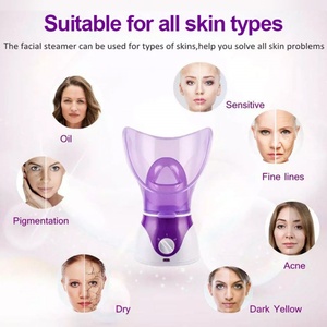 เครื่องพ่นไอน้ำนาโนสำหรับผิวหน้า พร้อมระบบทำความร้อน แบบมืออาชีพ ชาร์จผ่าน USB อุปกรณ์ดูแลผิวหน้าอัจฉริยะ เครื่องเพิ่มความชุ่มชื้นขนาดเล็ก ไอน้ำประจุไอออน บำรุงผิวหน้า - Product Image 5