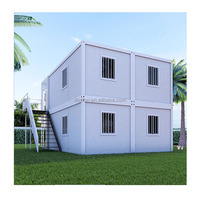 Maison conteneur préfabriquée détachable solaire avec salle de bain au Panama Design Modulaire Petite Maison Luxe Mobile