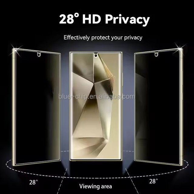 Soft Privacy Mobile Phone Autorepair Smartphone Hydrogel Tpu Hd Film Wholesale Privacy Screen Protector for Samsung S24 S25