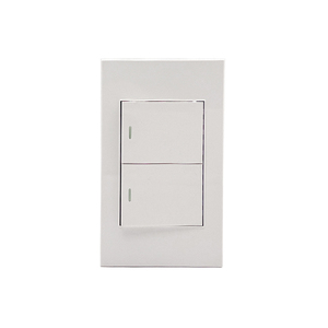 Zsun SC31 nhà sản xuất phổ biến chúng tôi PC nhựa màu trắng tấm 2 gang 1Way/2way điện tường <span class=keywords><strong>Dimmer</strong></span> chuyển đổi cho nhà - Product Image 2