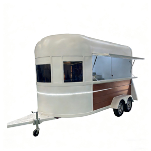 Chariot alimentaire mobile à double usage chaud/froid, directement de l'usine, pour marché nocturne, stand de rue, vente de snacks et boissons commerciaux - Product Image 5