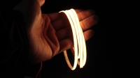Bande LED COB ultra-mince 5 mm CCT réglable 2700K-6500K W+WW double blanc 7W+7W DC12V/24V sans points