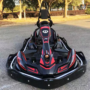 Karting électrique pour adultes en salle, moteur brushless à quatre roues, <span class=keywords><strong>batterie</strong></span> lithium 700W, charge maximale 200kg, vitesse 30km/h, kart de drift - Product Image 2