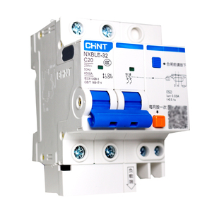 Disjoncteur miniature NXBLE-32 1P+N 2P C20 30mA 6kA RCBO 3P4P 300 mA Disjoncteur différentiel - Product Image 6
