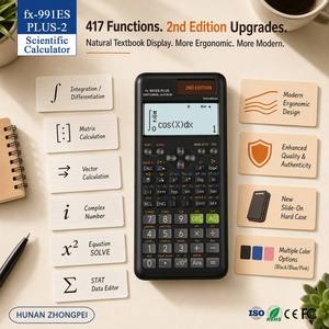 <span class=keywords><strong>Calculadora</strong></span> Científica Fx-991ES PLUS-2, 991ES PLUS 2.ª Edición, Matriz, Vector, Número Complejo, Solución de Ecuaciones, Integral, Diferencial - Product Image 4