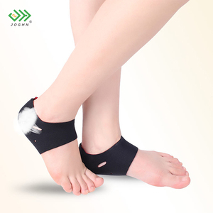 JOGHN स्रोत निर्माताओं छिद्रित एड़ी कवर इनडोर पैर टखने गार्ड गर्म एड़ी विरोधी पर्ची मोजे - Product Image 2