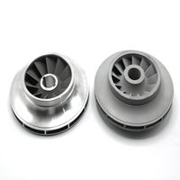 Custom Designed 2024-T3 Aluminum Impeller Harsh Environment Compressor Fan Spur Gear 2024-T3 Compressor Aluminum Impeller