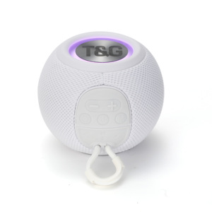 2022ใหม่ร้อนขายสองฝักมินิลำโพง T & G ไร้สาย BT USB TF Aux ลำโพงกลางแจ้งนำลำโพงแสง IPX4กันน้ำ <span class=keywords><strong>TG337</strong></span> - Product Image 2