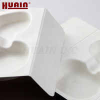 Insert en pulpe moulée pliable et écologique pour écouteurs TWS et boîtes rigides en pulpe de papier pour emballage de casques