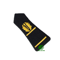 Kango Epaulettes Papan Bahu Bordir Garis Emas Perak untuk Kemeja Seragam Upacara Desain Warna Kustom Layanan OEM