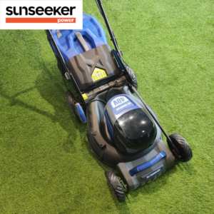 Tondeuse à <span class=keywords><strong>gazon</strong></span> manuelle LMC4051DGP 40V sans effort, sac à herbe de 60L, transmission à vitesse variable pour usage résidentiel et commercial - Product Image 3