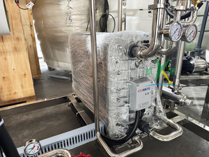 Système de production d'eau ultra pure approuvé CE/ISO9001, machine 5T/H, système de purification par osmose inverse (RO) à deux étages + <span class=keywords><strong>EDI</strong></span> - Product Image 4