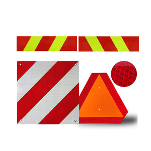 Señal Reflectante Triangular <span class=keywords><strong>de</strong></span> Alta Visibilidad con Certificación ECE R69, Autoadhesiva, para Vehículos <span class=keywords><strong>de</strong></span> Movimiento Lento, Señal <span class=keywords><strong>de</strong></span> Advertencia SMV - Product Image 6