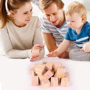 正方形のボリュームブロック数学教材2cm正方形の子供の教育用三次元アセンブリビルディングブロックおもちゃ
