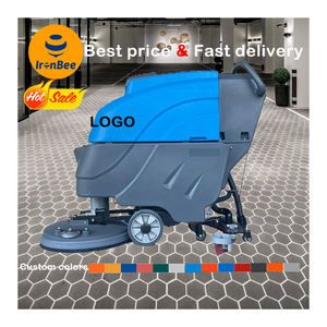 IronBee JX60 Mejor precio Fácil <span class=keywords><strong>de</strong></span> operar caminar detrás <span class=keywords><strong>de</strong></span> la fregadora <span class=keywords><strong>de</strong></span> piso máquina industrial para limpiar el piso para el estacionamiento Pasarela - Product Image 1