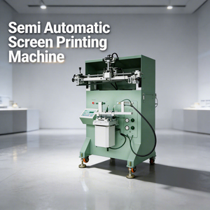 New Semi-Automatic Single Color High-Speed Screen <b>Printing</b> <b>Machine</b> for Cloth Tube Bottle & Card <b>Printing</b> - Product Image 3