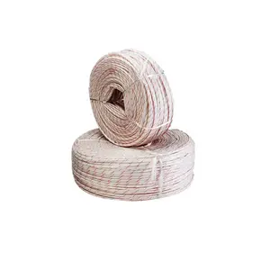 Good Qualities Dielectric Chemical Resistance 2715 Pvc Coated braided Insulation Fiberglass Sleeving for Wires