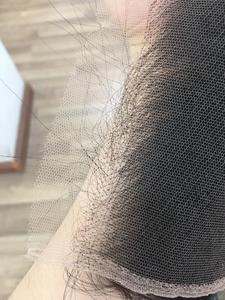 Frontale <span class=keywords><strong>in</strong></span> Pizzo HD di Grado Superiore 10A, <span class=keywords><strong>Capelli</strong></span> Brasiliani Grezzi Allineati alla Cuticola, Pre-Plucked, Pronto per la Spedizione - Product Image 5