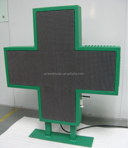 גבוה בהיר ומתח נמוך rgb מוקרן אקריליק הוביל בית מרקחת צלב הוביל תצוגה p8 בית מרקחת לחצות 800 מ "מ - Product Image 2