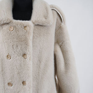 <span class=keywords><strong>Veste</strong></span> d'hiver chaude pour femme sur mesure, manteau en fausse <span class=keywords><strong>fourrure</strong></span>, <span class=keywords><strong>veste</strong></span> longue en fausse <span class=keywords><strong>fourrure</strong></span> de haute qualité pour femme - Product Image 3