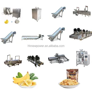 Price Mini Semi Automatic Potatoes Banana Chips French Fries Fry Making Machine Production Line For Sale