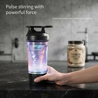 Cadeaux d'affaires promotionnels, bouteilles de protéines, gobelet mélangeur rechargeable avec couvercle pour la salle de sport, la remise en forme, les protéines en poudre et le café