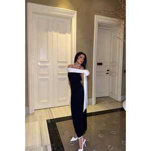 Robe de soirée midi bicolore Brianna - Product Image 3