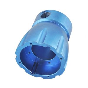 Pièces en aluminium anodisé usinées sur commande par CNC, services d'électroérosion à fil et de perçage, fabricant de composants en acier inoxydable - Product Image 2