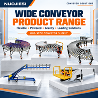 Convoyeur à roues pour le maniement des cartons, convoyeur flexible extensible à gravité pour centre de distribution