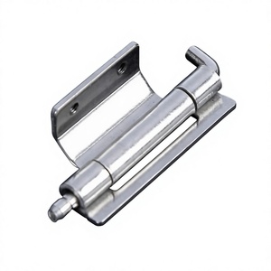 Bisagras ocultas desmontables de acero inoxidable industrial personalizadas al por mayor para gabinetes, bisagra de puerta metálica de alta resistencia de 4 pulgadas con cierre de 360 grados - Product Image 2