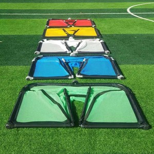 <span class=keywords><strong>But</strong></span> <span class=keywords><strong>de</strong></span> football pliable en <span class=keywords><strong>aluminium</strong></span>, pas besoin d'assemblage, utilisation instantanée, portable, pour l'entraînement au football, pour enfants et adultes, intérieur et extérieur - Product Image 6