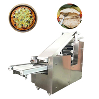 Machine automatique de formage de pita, chapati et roti, presse à pâte et machine de découpe pour usine de transformation alimentaire