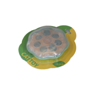 Nouveau produit pour chat : Balle rotative à la menthe et à la catnip pour le nettoyage des dents molaires, rafraîchissant l'haleine et régulant les respiration.
