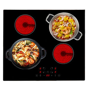 Placa de cocción eléctrica de 30 ", placa radiante, 4 quemadores, estufa eléctrica de cerámica de 30 pulgadas con cerradura de seguridad, Cocina de Inducción de 4 quemadores - Product Image 2