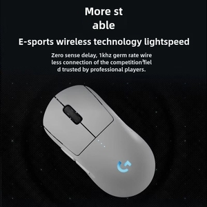 <span class=keywords><strong>Logitech</strong></span> Pro เมาส์เล่นเกมไร้สายออปติคอลไร้สายแบบ GPW4มืออาชีพ8K สองโหมด - Product Image 3