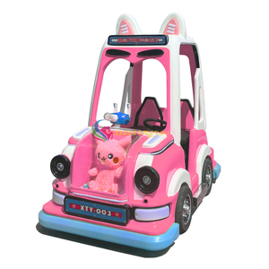 Nouvelles Voitures Tamponneuses Électriques en Forme de Lapin pour Parc d'Attractions, 2 Joueurs, Utilisation Extérieure et Intérieure, École, Centre Commercial, 6-8 ans - Product Image 2
