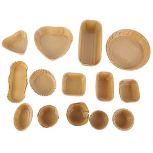 Artisanat papier polygone Cakecup cuisson ménage gâteau tasses résistance à haute température plusieurs tailles disponibles moules à cupcake - Product Image 2