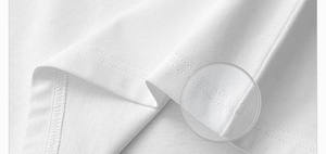 Camisetas de verano de algodón 100% de gran tamaño para hombre, camisetas personalizadas de algodón con cuello redondo, camisetas lisas para imprimir - Product Image 5