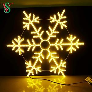 فاخر ، <span class=keywords><strong>3D</strong></span> عزر ندفة الثلج ، ضوء عيد الميلاد ندفة الثلج - Product Image 3