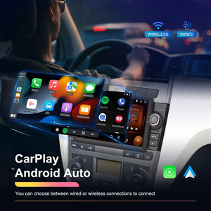 Autoradio Android 2 Din Podofo 2+64 Go, écran tactile 7 pouces, CarPlay et Android Auto pour Fiat Punto 2005-2009/Linea 2007-2011 - Product Image 2