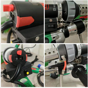 3600W double système de chauffage extrudeuse manuelle géomembrane machine à souder pour PP PE HDPE LDPE tuyau soudage plastique extrusion soudeur - Product Image 5