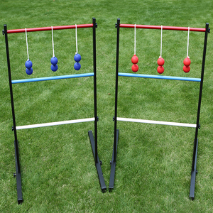 <span class=keywords><strong>Jeu</strong></span> de lancer d'échelles <span class=keywords><strong>en</strong></span> <span class=keywords><strong>bois</strong></span> pour pelouse et jardin, <span class=keywords><strong>jeu</strong></span> de lancer de balles à double échelle pour enfants et adultes - Product Image 5