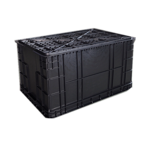 Caja Plegable Antiestática con Inserto de Espuma ESD para Bobinas SMT y Envío de Componentes Electrónicos Pequeños - Product Image 1