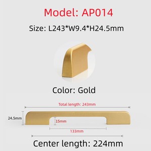 Hot Sale Kitchen Furniture Cabinet <strong>Knob</strong> <strong>Drawer</strong> Handle Aluminium Alloy Cabinet Handles Furniture Hardware Bedroom Decoration <strong>Knob</strong> - Product Image 6